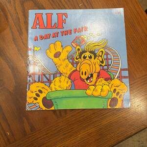 ALF A Day At The Fair Johnson Hill 1987 Vintage Paperback Book Pre-owned